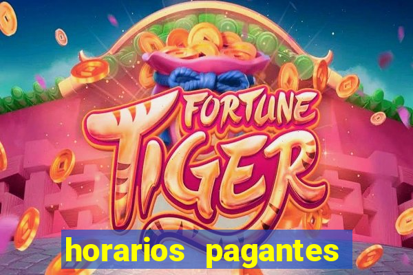 horarios pagantes fortune tiger madrugada